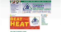 Desktop Screenshot of midwestlabor.com