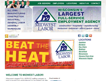 Tablet Screenshot of midwestlabor.com